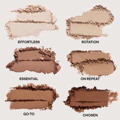 Major Dimension Artistry Eyeshadow Palette & Dual-Ended Brush Set